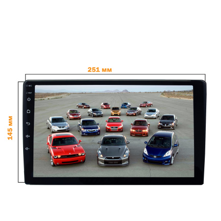 Штатная магнитола 9 дюймов для Porsche Cayenne (955/957) 2002-10 LeTrun 3742-4498 XY Android 10 MTK-L 2+16 Gb IPS