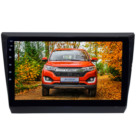 Штатная магнитола 10 дюймов для Lifan Myway LeTrun 2546-6493 Android 12 UIS8581А QLED 6+128 Gb